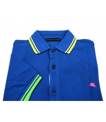 Etro Polo Uomo Art. 146009362 201 Unita Blu Elettrico 2