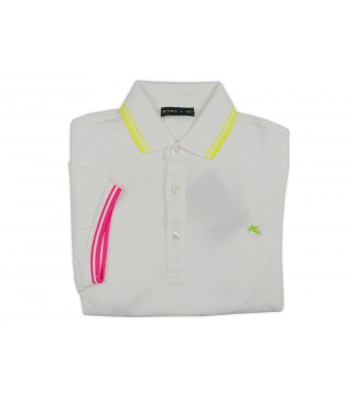 Etro Polo Uomo Art. 1Y6009362 991 Unita Bianco