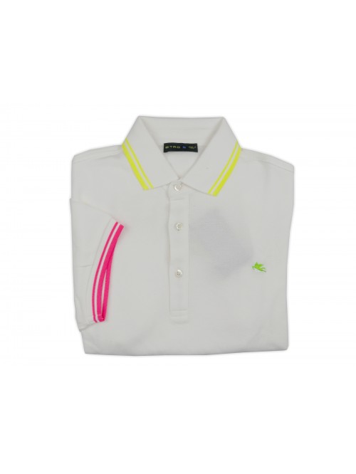Etro Polo Uomo Art. 146009362 991 Unita Bianco Etro Polo Uomo Art. 146009362 991 Unita Bianco