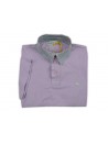 Etro Polo Uomo Art. 168029850 401 Colletto Pied de poule Glicine