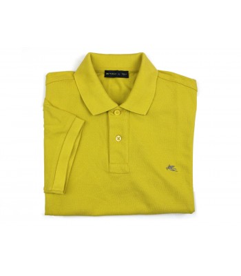 Etro Men's Polo Art. 1Y0409300 701 Mustard Unit