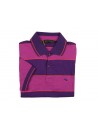 Etro Men's Polo Art. 122029022 0400 Large Purple Bands