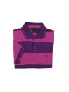 Etro Polo Uomo Art. 122029022 0400 Bande Larghe Viola