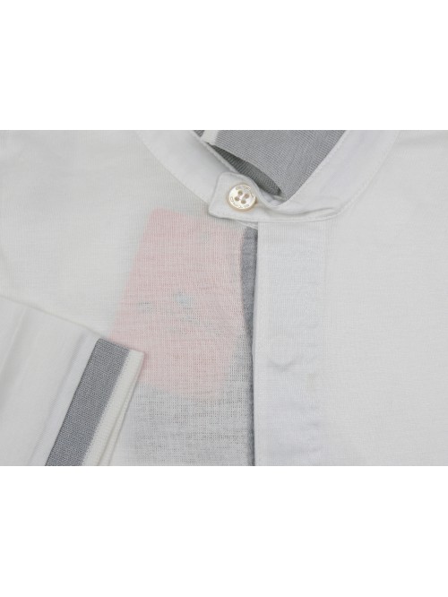 Etro Men's Polo Art. 14324 9769 990 White Pocket