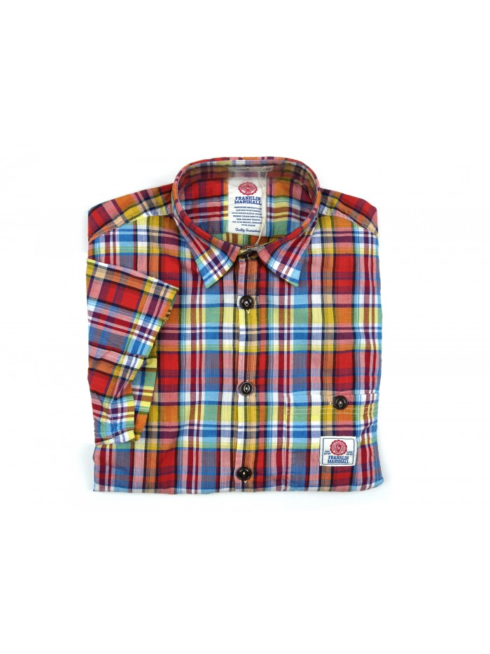 Franklin & Marshall Men's Shirt Art. SHMR6971 Multicolor square Franklin & Marshall Men's Shirt Art. SHMR6971 Multicolor square