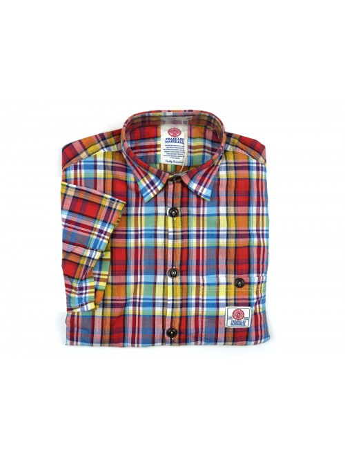 Franklin & Marshall Camicia Uomo Art. SHMR6971 Quadri Multicolor Franklin & Marshall Camicia Uomo Art. SHMR6971 Quadri Multicolor
