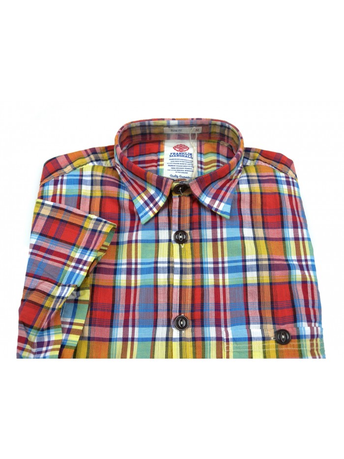 Franklin & Marshall Camicia Uomo Art. SHMR6971 Quadri Multicolor