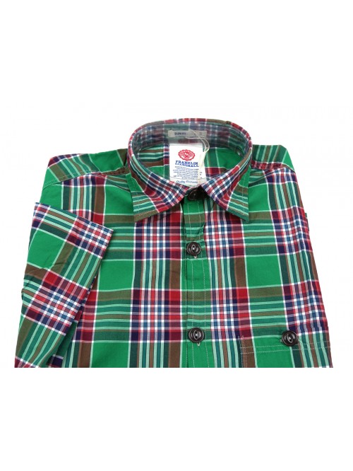 Franklin & Marshall Camicia Uomo Art. SHMR6973 Quadri Verde