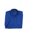 SUN68 Men's Shirt Code Style 11156 COL 58 Bluette