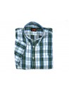 SUN68 Men's Code Style Shirt 11164 COL 50 Green square