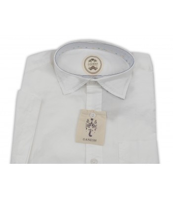 Ganesh Men's Shirt Mod. G731OM COL 00000 White 2