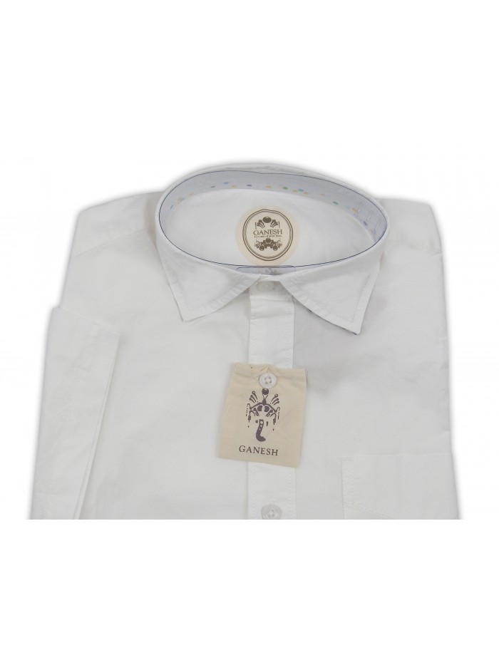 Ganesh Men's Shirt Mod. G731OM COL 00000 White