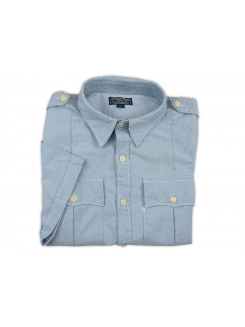 Ralph Lauren Camicia Uomo Mod. RLMOOSBSANA 4002 Oxford Celeste Ralph Lauren Camicia Uomo Mod. RLMOOSBSANA 4002 Oxford Celeste