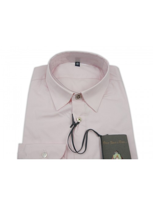 Dondup Camicia Uomo Art. UC063 Aubert COL 519 Unito Rosa