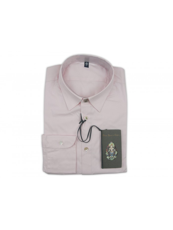 Dondup Camicia Uomo Art. UC063 Aubert COL 519 Unito Rosa
