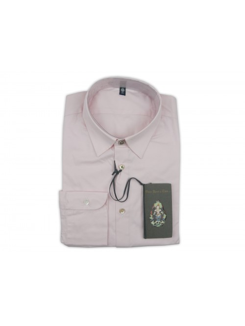 Dondup Camicia Uomo Art. UC063 Aubert COL 519 Unito Rosa