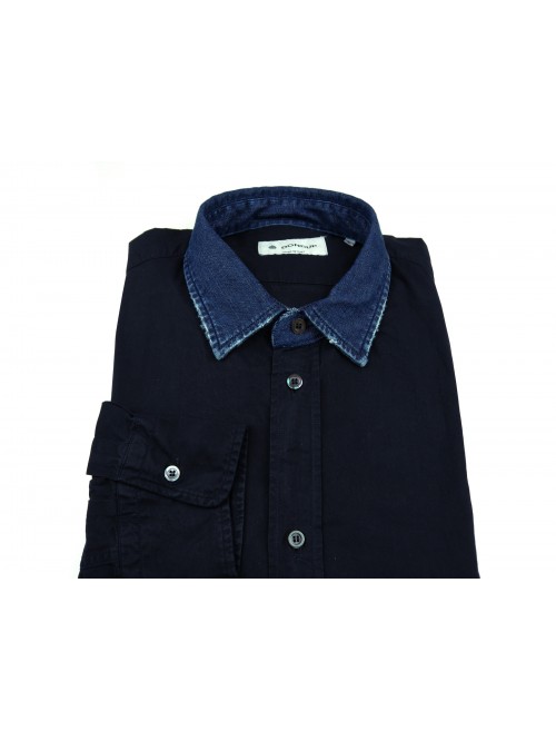 Dondup Camicia Uomo Art. UC199 Matty COL 897 Blu Jeans