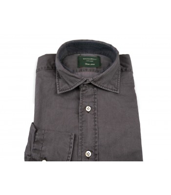 Mazzarelli Camicia Uomo Art. 100W/3 Delavè Vintage Tortora 2
