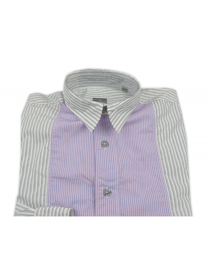 Paul Smith Man Shirt Art. PDXD811K314 Casual Shirt Striped White / Purple