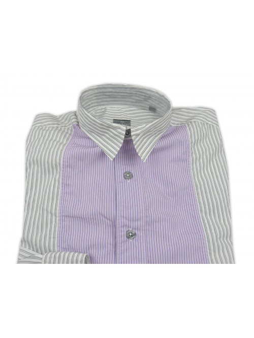 Paul Smith Man Shirt Art. PDXD811K314 Casual Shirt Striped White / Purple
