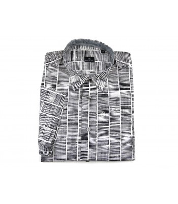 Paul Smith Man Shirt Art. PDXD817K342 Casual Shirt Striped White / Black