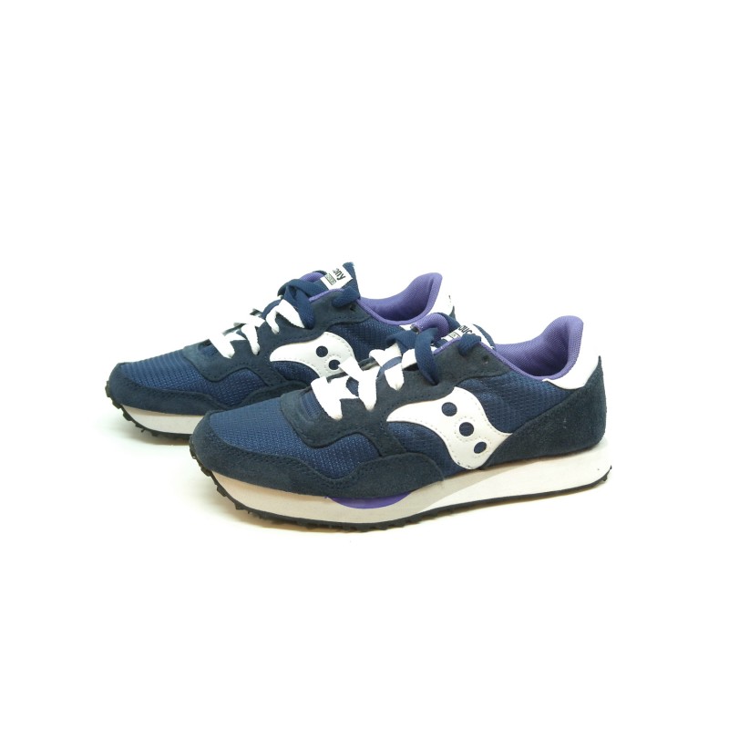 Scarpe Donna Sneakers DXN realizzata in nylon blu Scarpe Donna Sneakers DXN realizzata in nylon blu