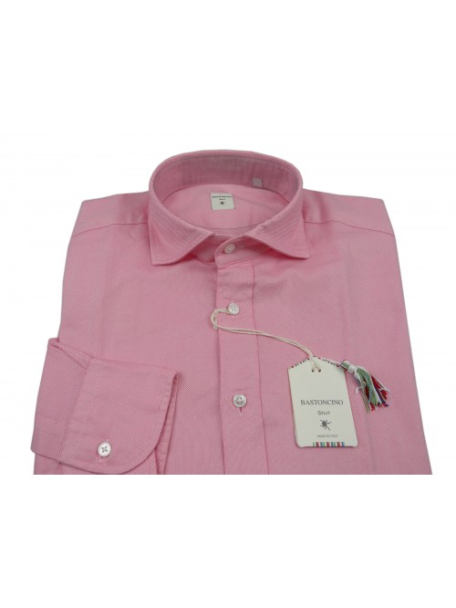 Bastoncino Camicia Uomo Art. BOXFORD Mod. Simo Rosa