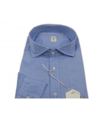Bastoncino Camicia Uomo Art. BOXFORD Mod. Simo Azzurro 2