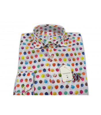 Bastoncino Shirt Man Art. BA420 Fantasy Multicolor Tempera 2