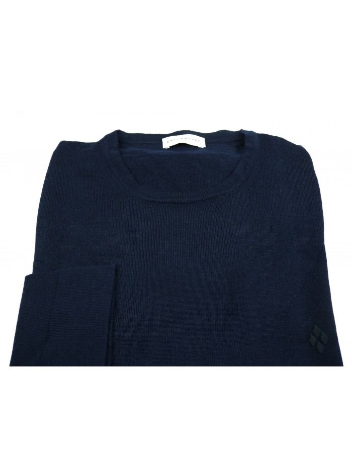 Ballantyne Sweater Man Art. R-Neck Pull Abyss Blue