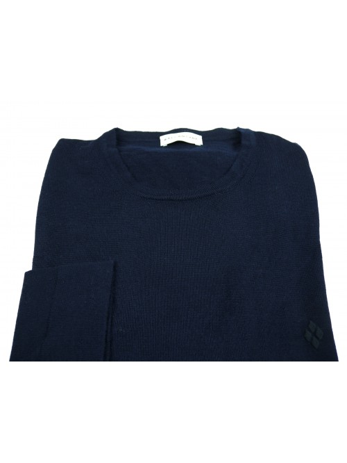 Ballantyne Maglia Uomo Art. R-Neck Pull Abisso Blu