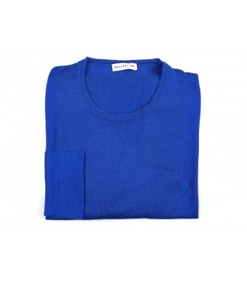 Ballantyne Maglia Uomo Art. R-Neck Pull Elettrico Bluette