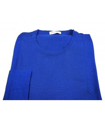 Ballantyne Man Shirt Art. R-Neck Bluette Electric Pull 2