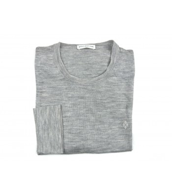 Ballantyne Maglia Uomo Art. R-Neck Pull Ghiaia Grigio