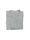 Ballantyne Men's Sweater Art. R-Neck Pull Gray Gravel