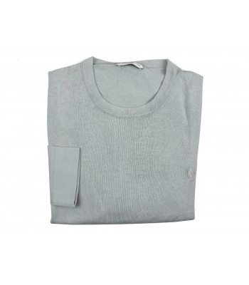 Ballantyne Men's Sweater Art. R-Neck Pull Silver  