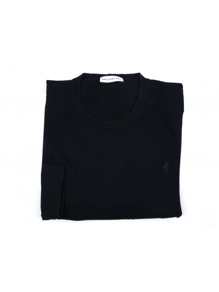 Ballantyne Maglia Uomo Art. R-Neck Pull Blu Notte Ballantyne Maglia Uomo Art. R-Neck Pull Blu Notte