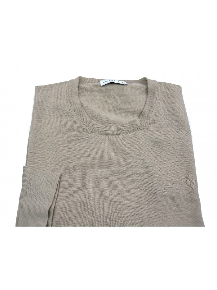Ballantyne Maglia Uomo Art. R-Neck Pull Beige