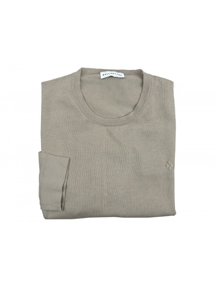 Ballantyne Maglia Uomo Art. R-Neck Pull Beige