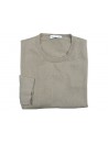 Ballantyne Men's Sweater Art. R-Neck Pull Beige