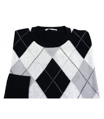 Ballantyne Maglia Uomo Mod. 2CK24014C04 93758 Rombi Blu Notte 2