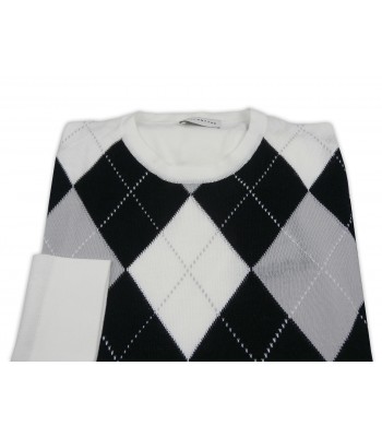 Ballantyne Maglia Uomo Mod. 2CK24014C04 80310 Rombi Grigio Perla 2