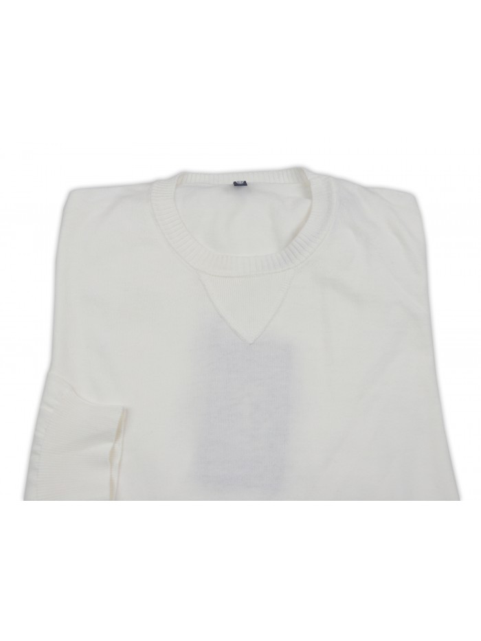 Dondup Maglia Uomo Mod. UM538 COD M295 UPDT Bianco