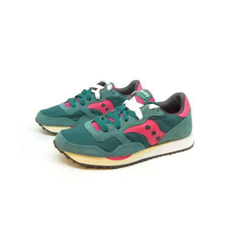 Shoes Woman Sneakers DXN made of green nylon