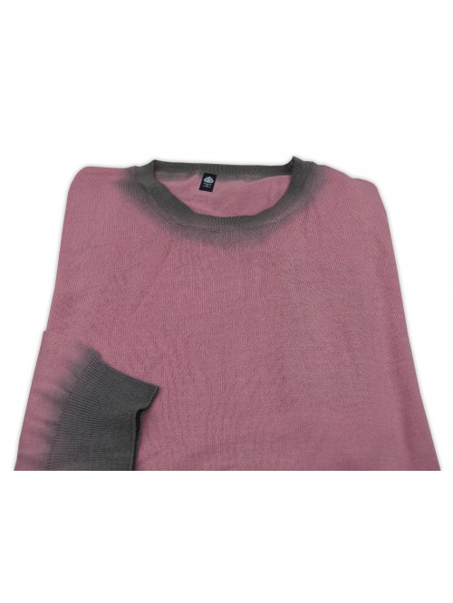 Dondup Maglia Uomo Mod. UM484 COD M2525 COL 883 Rosa Delavè