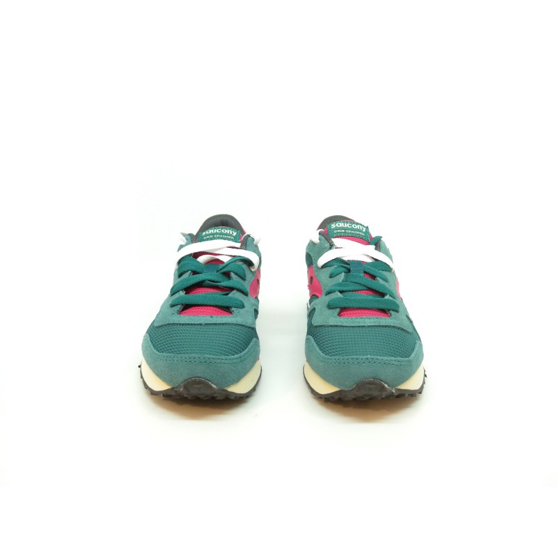 Shoes Woman Sneakers DXN made of green nylon
