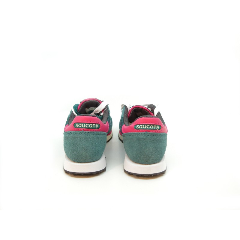 Shoes Woman Sneakers DXN made of green nylon