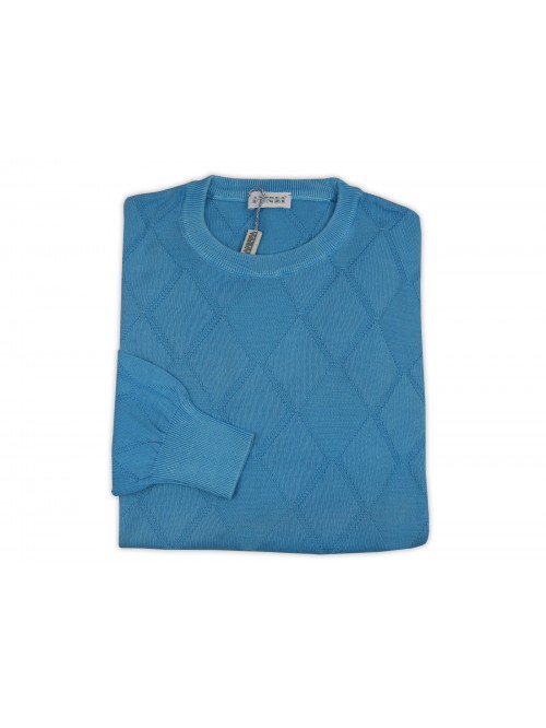 Andrea Fenzi Men's Shirt Mod. F7212G01 COL 4305 Blue