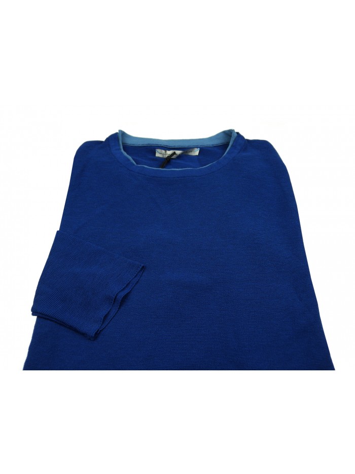 Massimo Rebecchi Men's Shirt Mod. SOB604KC COL 162 Bluette