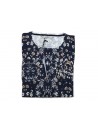 Massimo Rebecchi Men's Shirt Mod. SOB612KH COL 002 Floral Blue